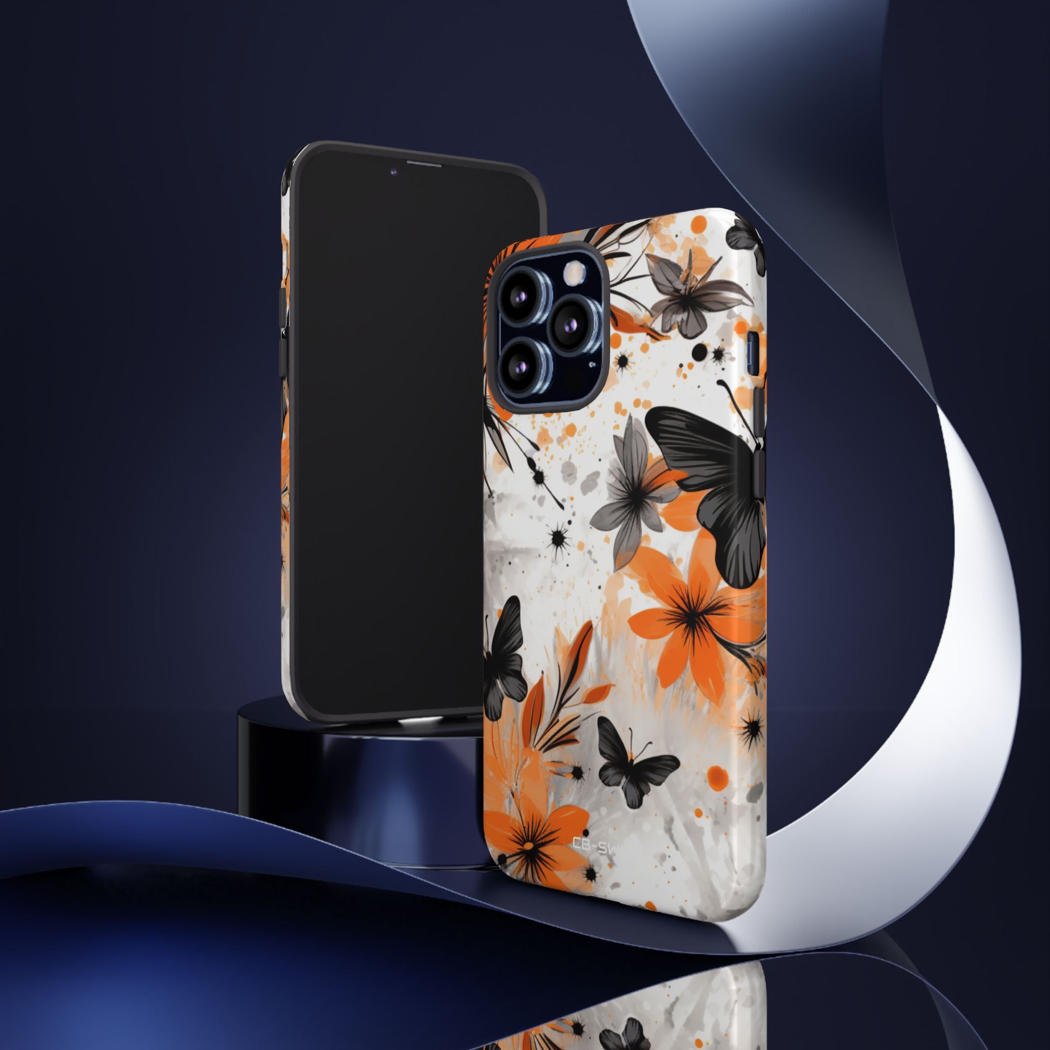 Vibrant Floral Dance - iPhone Case
