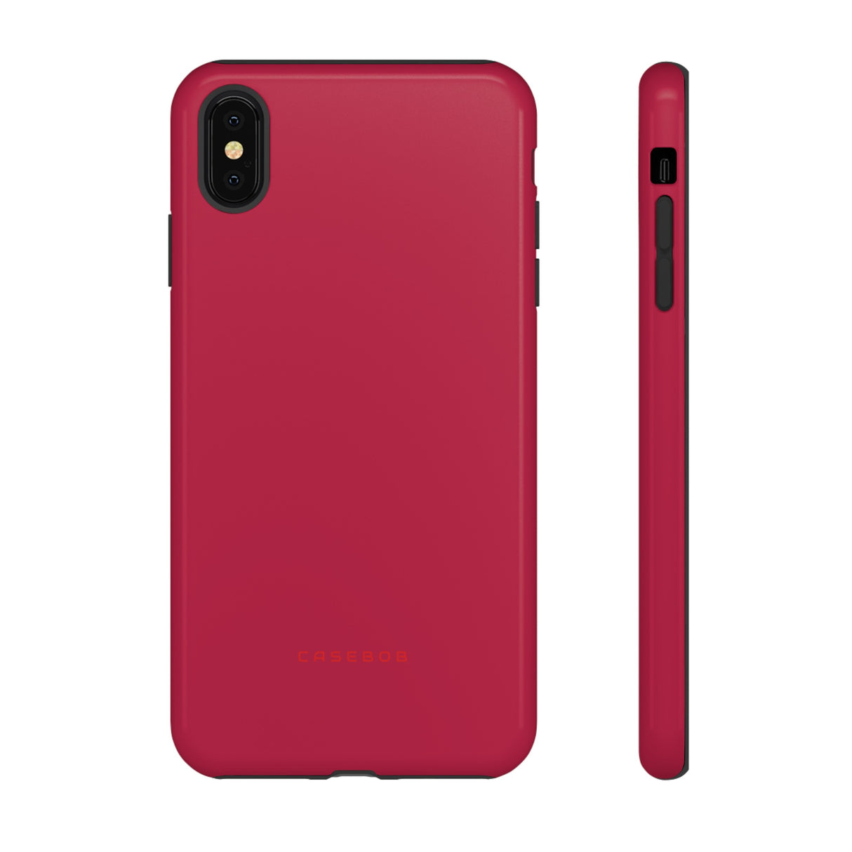 Bright Red Maroon - Protective Phone Case