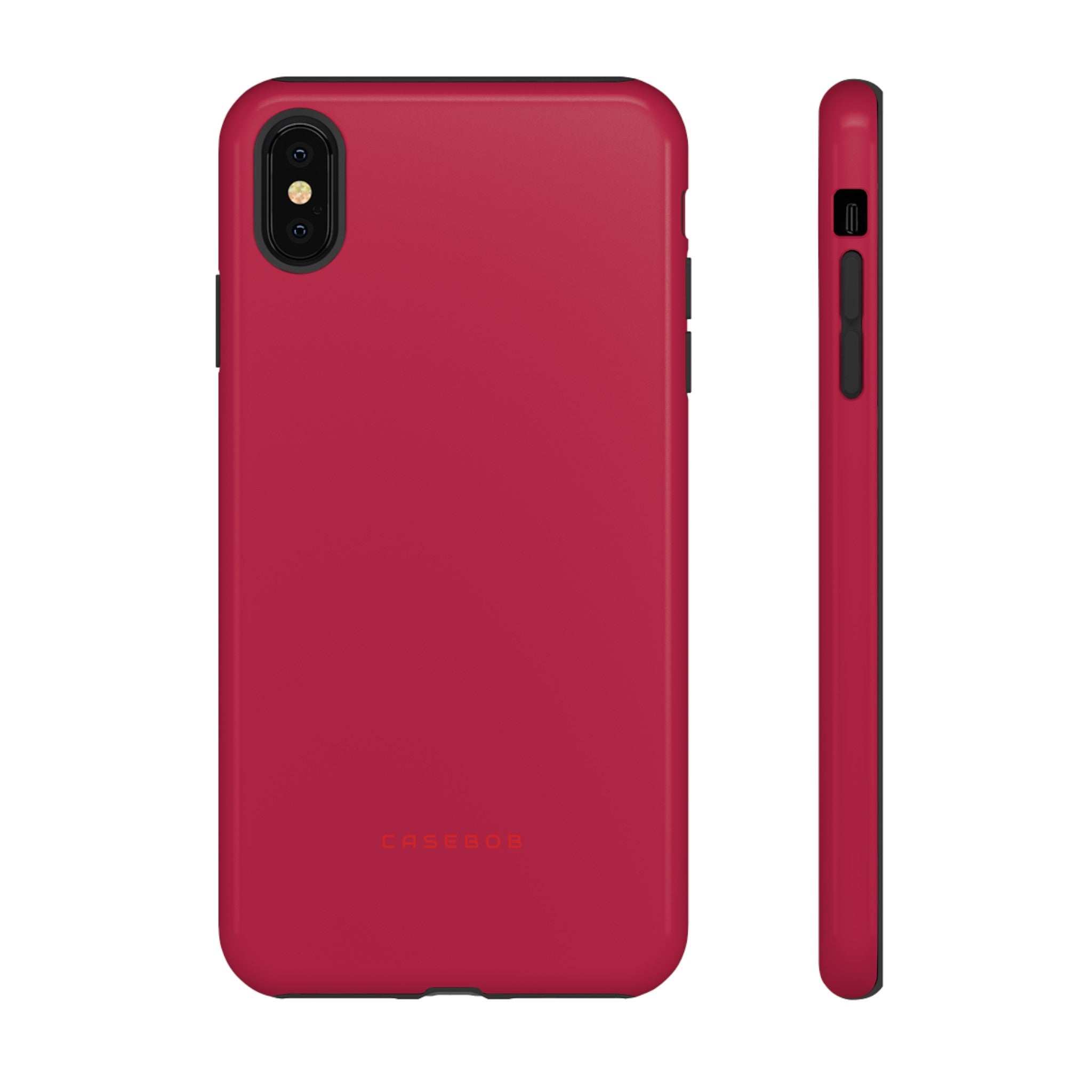 Bright Red Maroon - Protective Phone Case