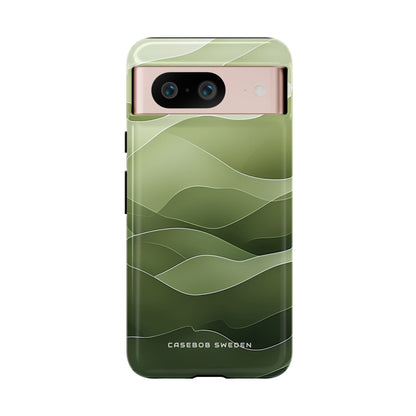 Gradient Emerald Drift Google Pixel 8 - Tough Phone Case