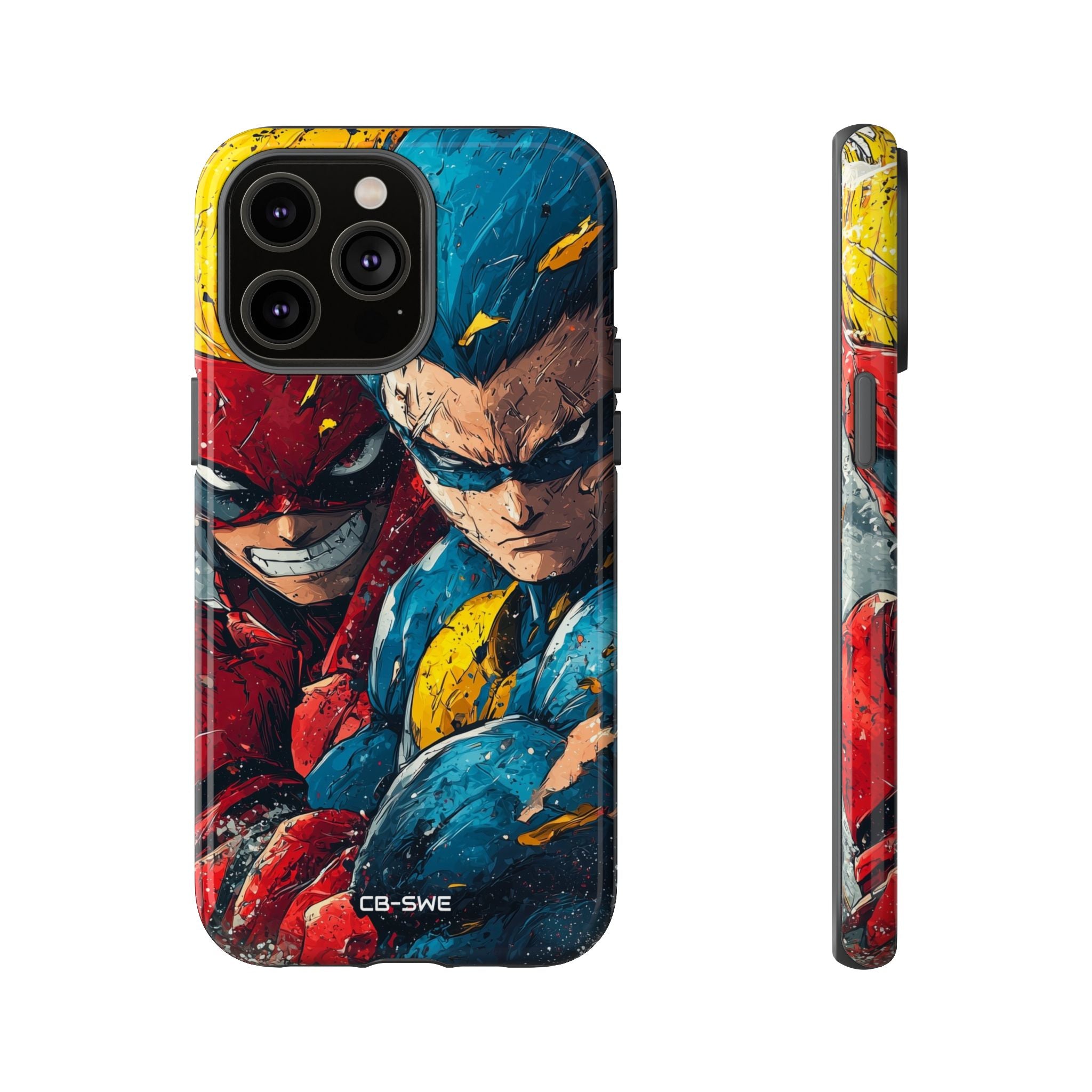Fierce Faces Clash - iPhone Case