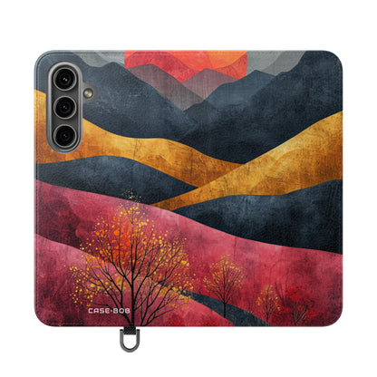 Sunset Hills - Samsung S24 Plus Case - Lompakko