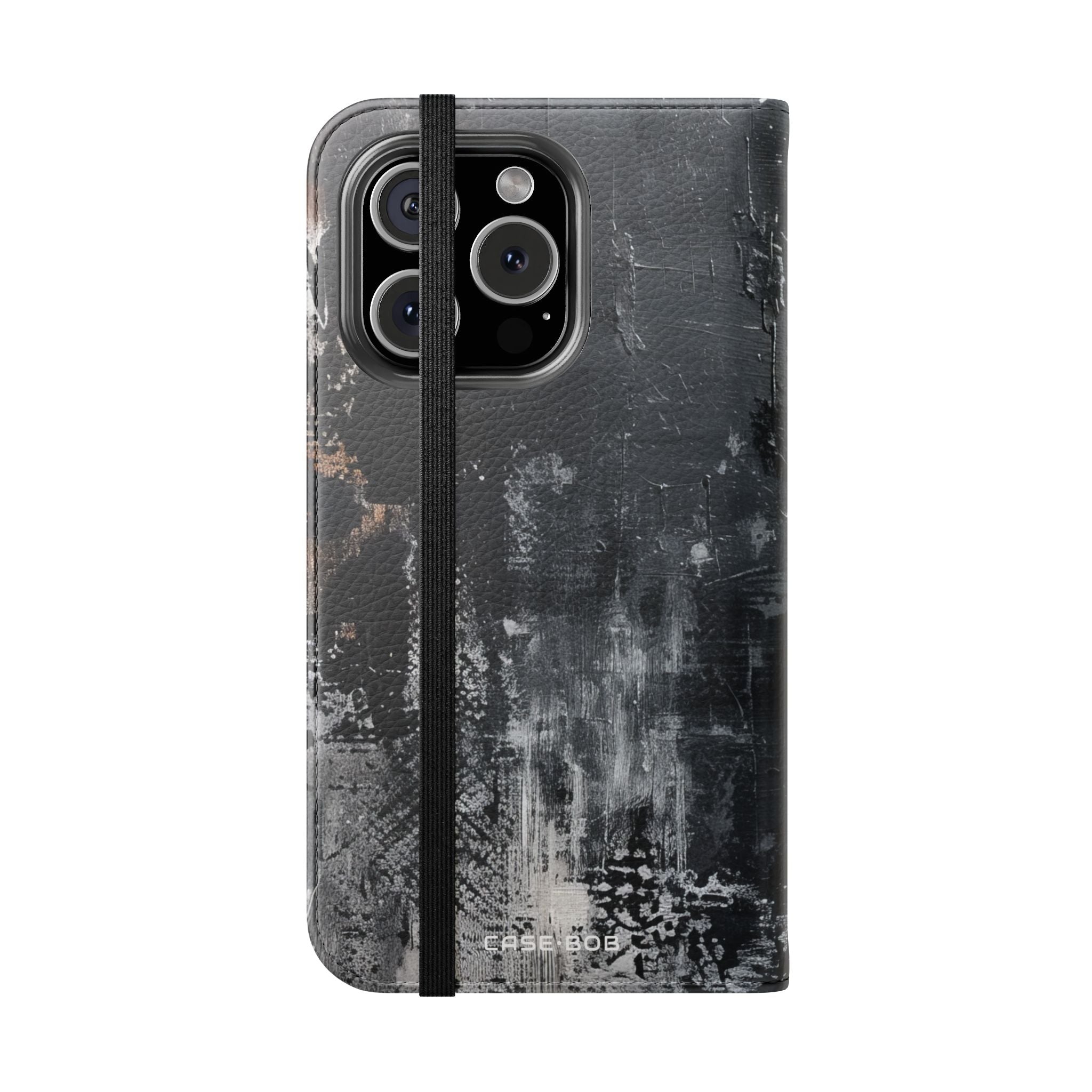 Midnight Brushstroke - iPhone 16 Pro Case - Wallet