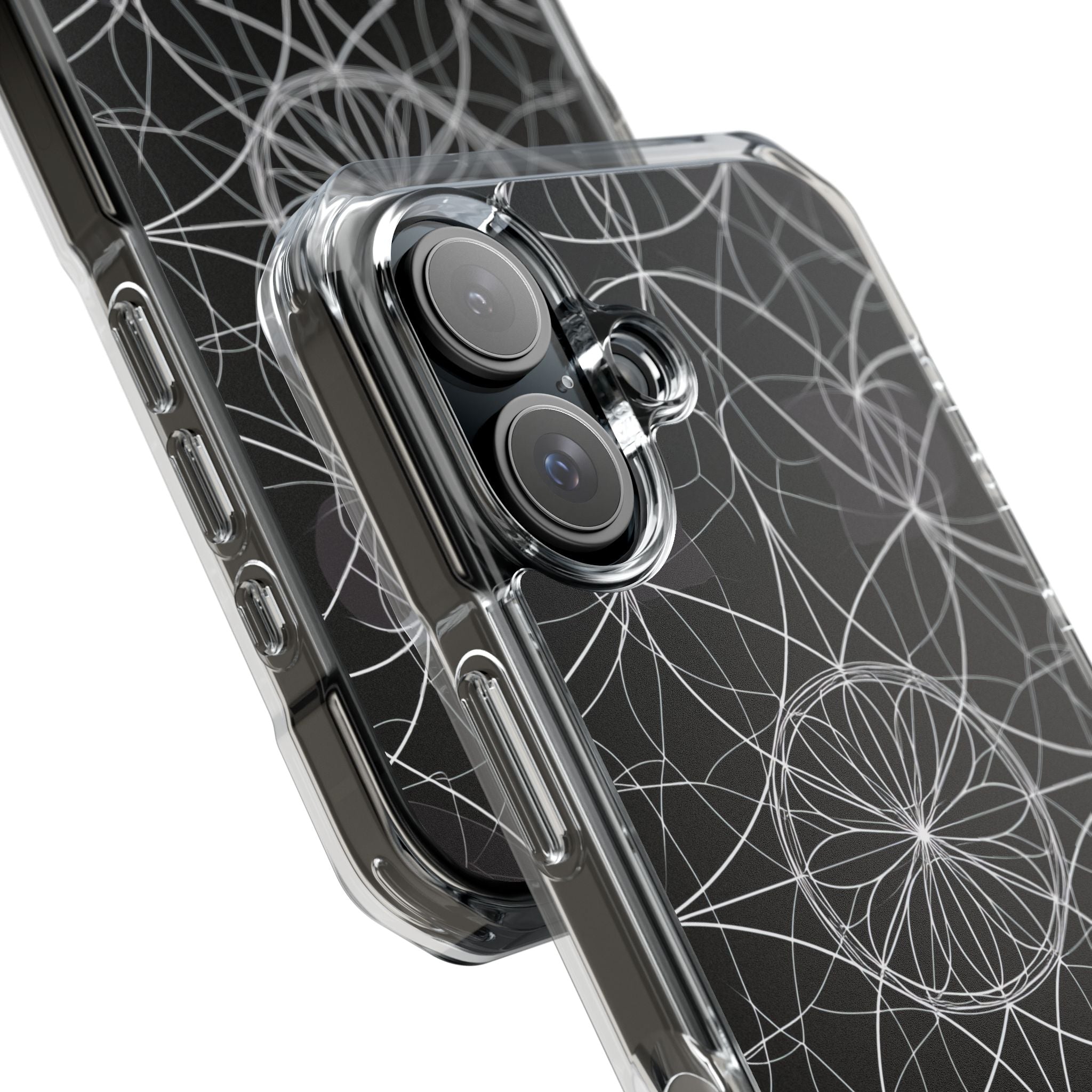 Radiant Petal Orbit iPhone 15 Case - Impact