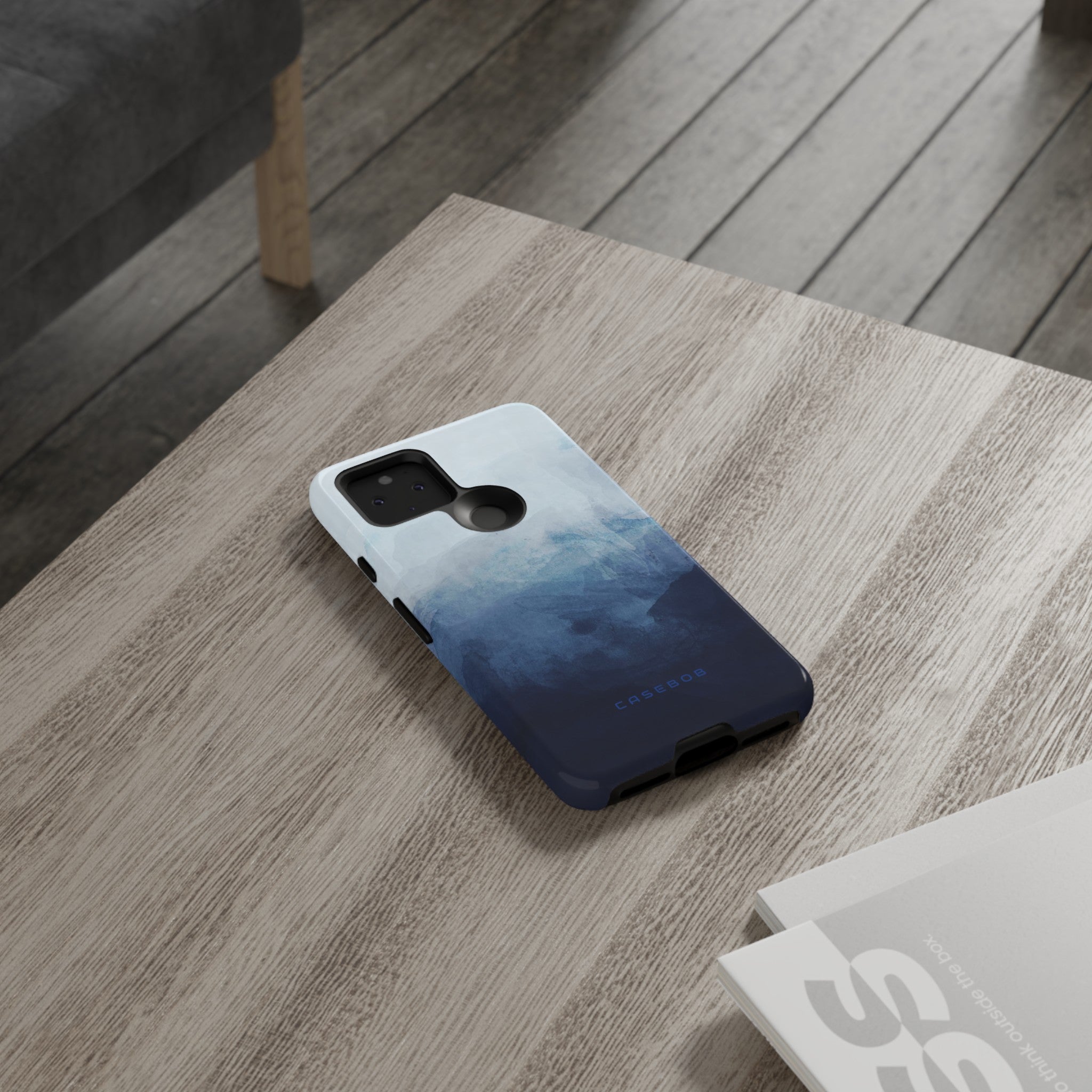 Abstract Blue Gradient - Protective Phone Case