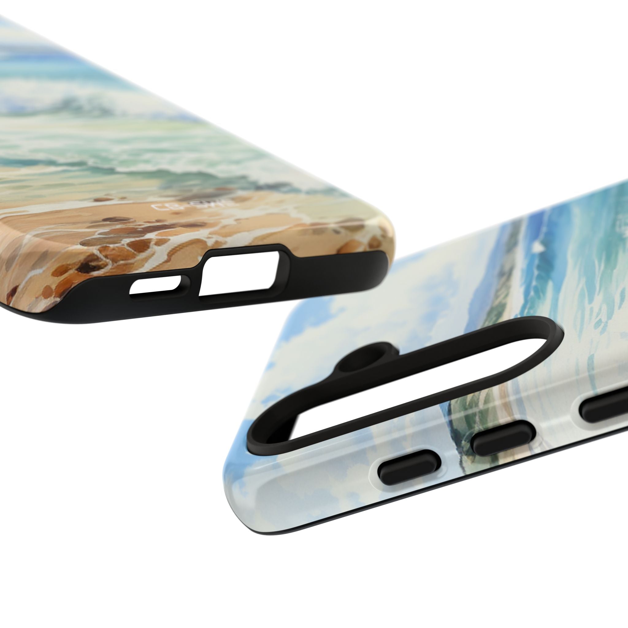 Serene Coastal Watercolors - Samsung Case