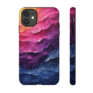 Pastel Wave Symphony - Protective Phone Case