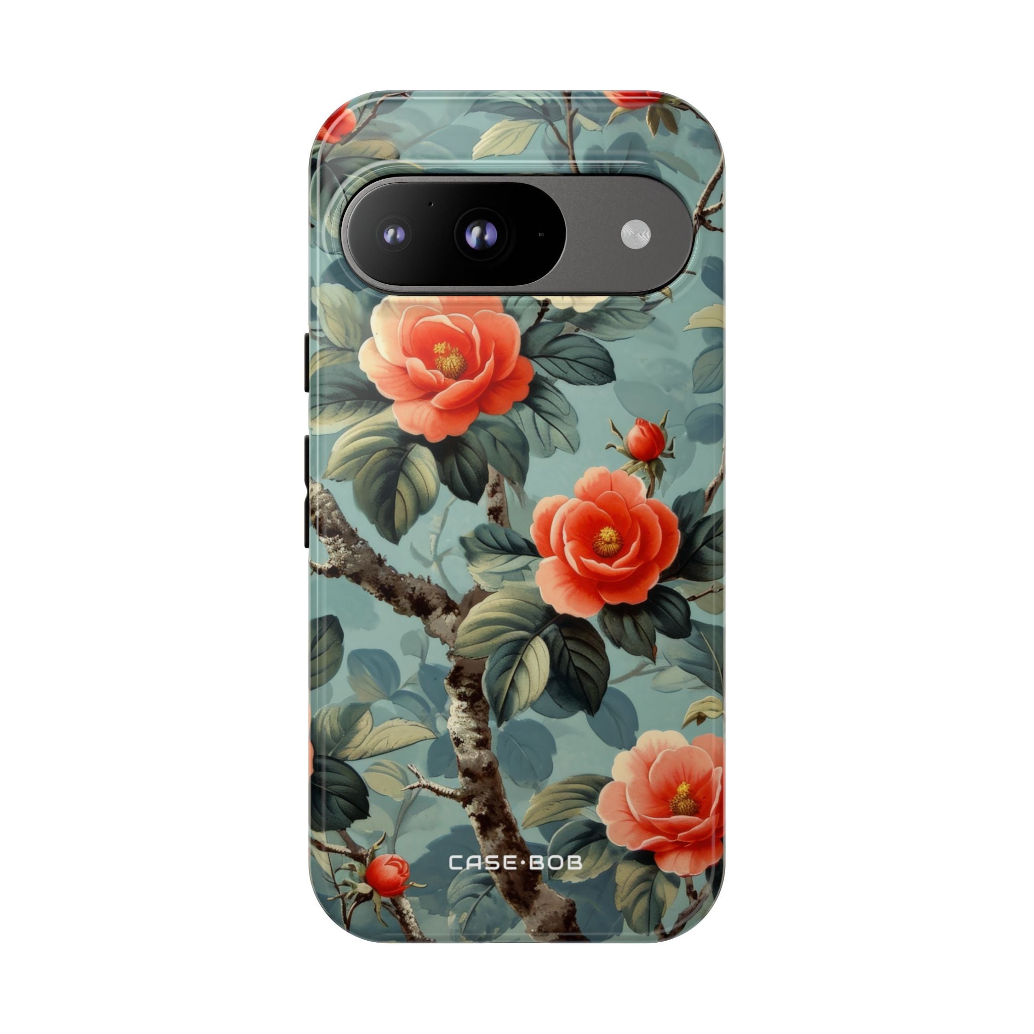 Coral Bloom Google Pixel 9 Case - Tough