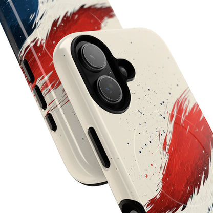 Red Surge iPhone 17 Case - Tough+