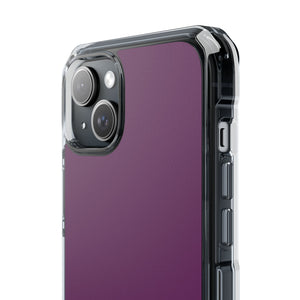 Palatinate Purple | Handyhülle für iPhone (Clear Impact Case - Magnetisch) 