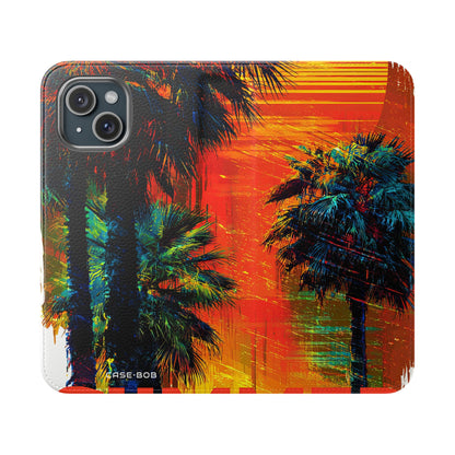 Golden Palms - iPhone 15 Case - Wallet