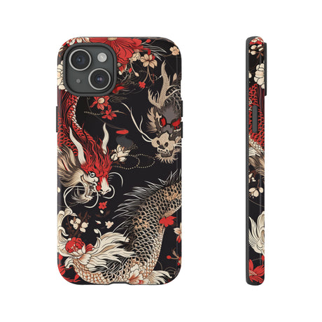 Oni Demons & Sacred Symbols - Protective Phone Case