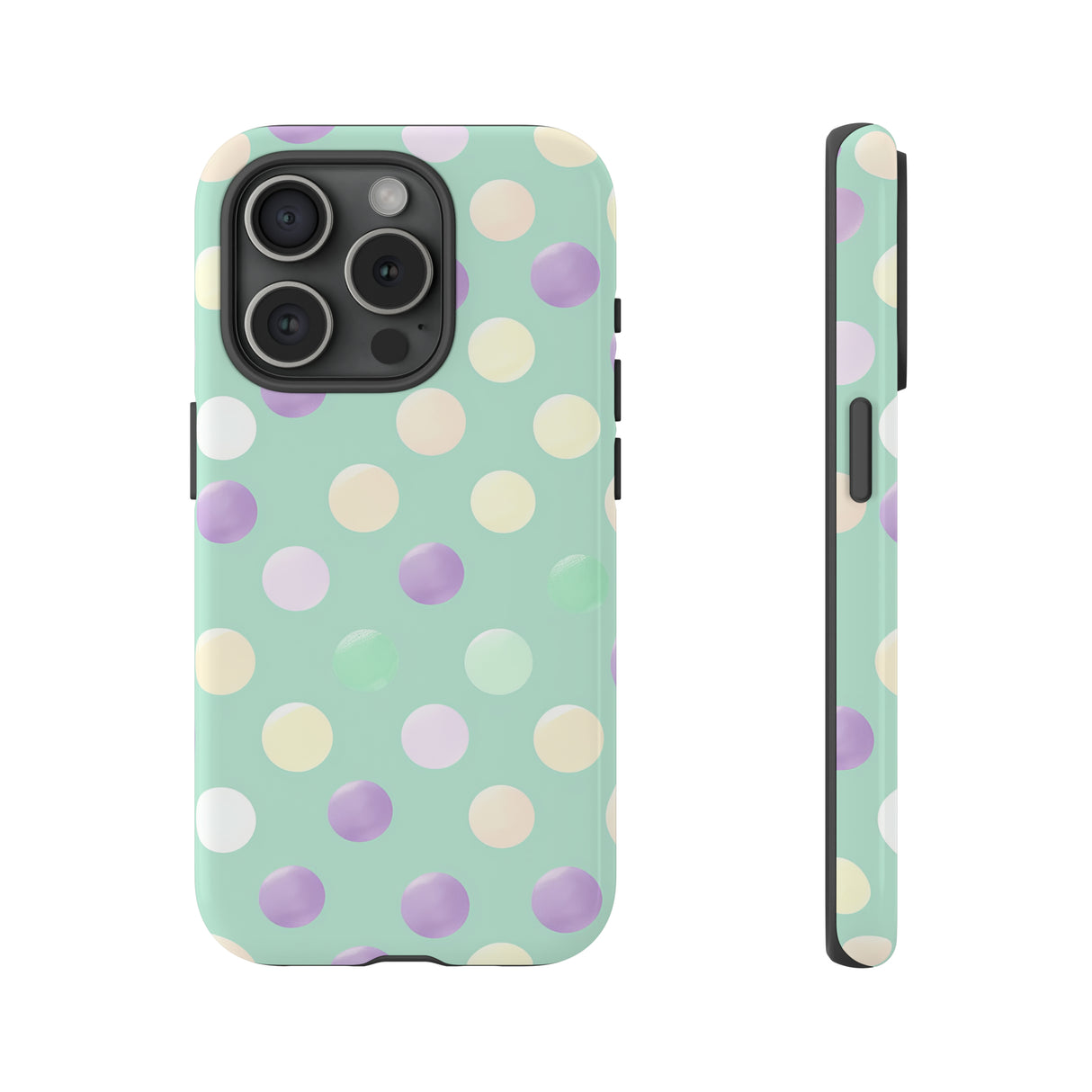 Pastel Dot Delight - Protective Phone Case