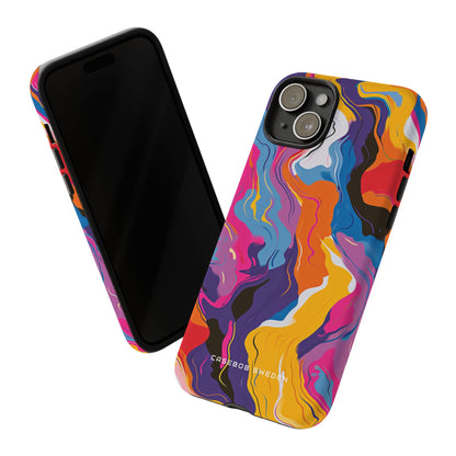 Vortex Colorwave iPhone 15 - Tough Phone Case