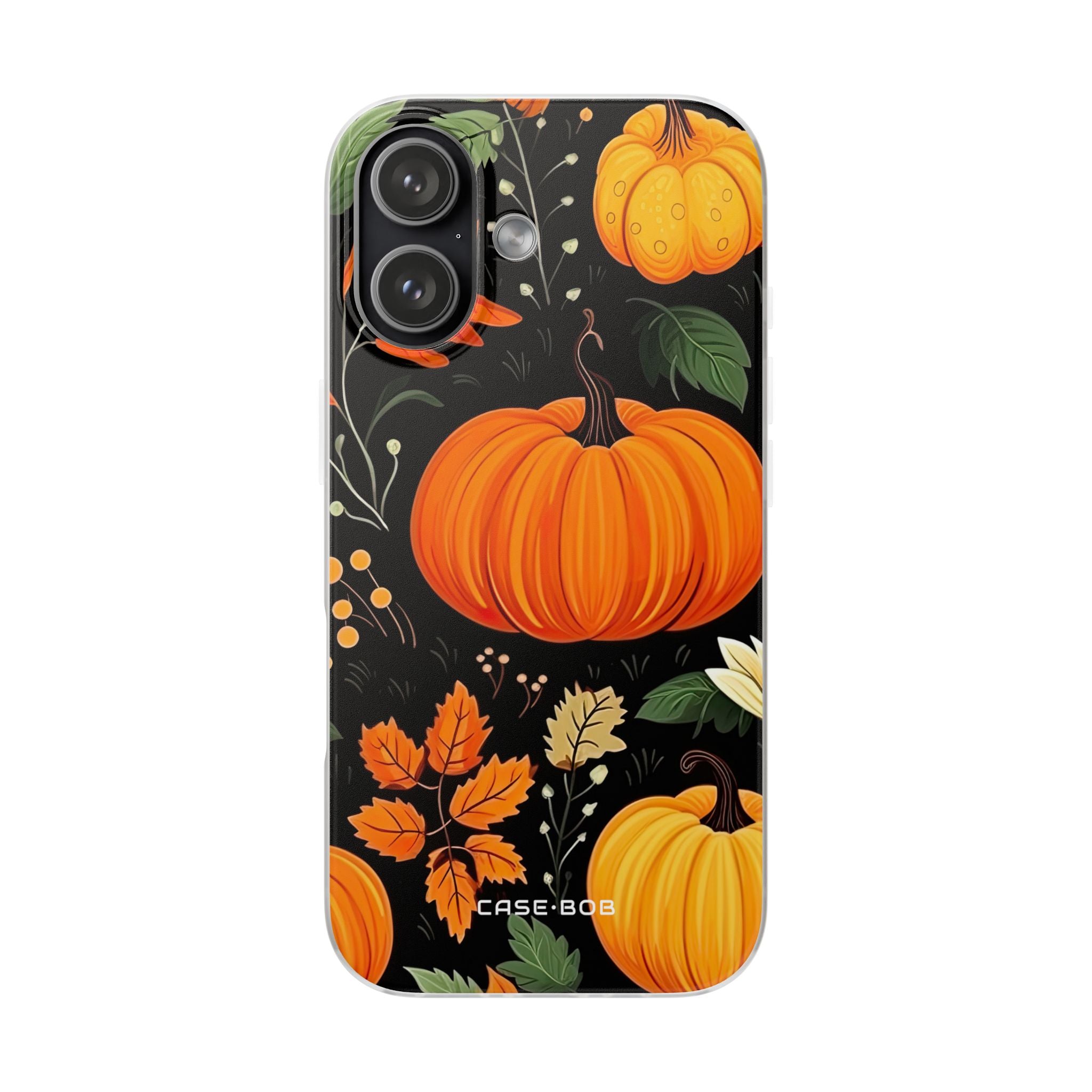 Pumpkin Glow iPhone 17 Case - Soft