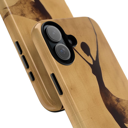 Dancer Shapes Light - iPhone Case