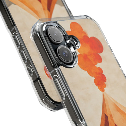 Erupting Heat Waves iPhone Case - Impact