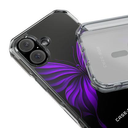 Violet Monarch iPhone 16 Case - Impact