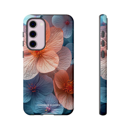 Peach Blossom Serenity - Tough Samsung S23 Phone Case