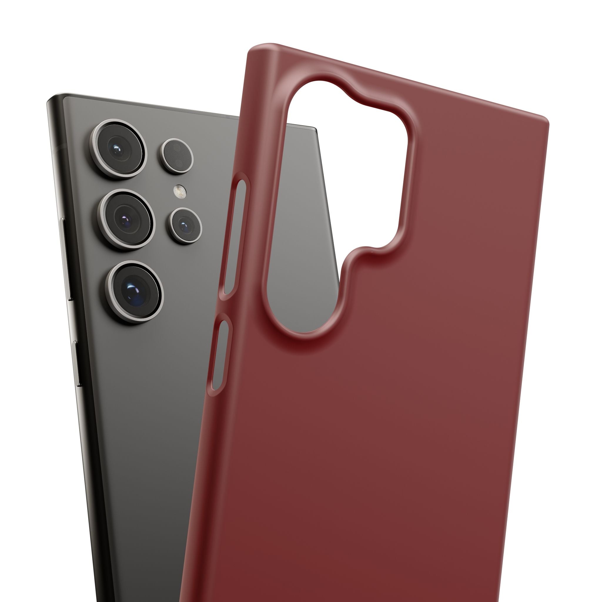 Maroon Samsung S24 - Slim Phone Case