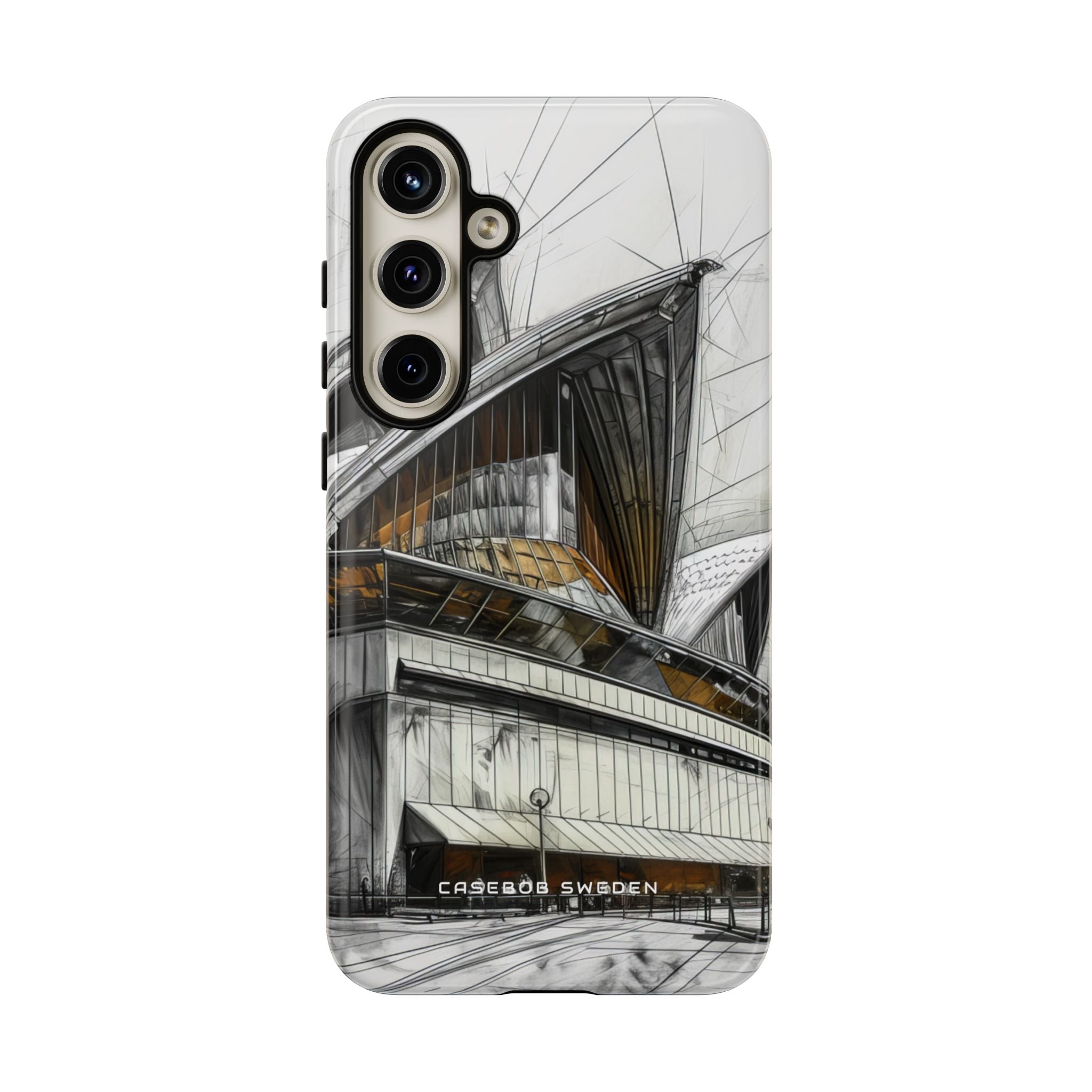 Architectural Curves in Line Formation Samsung S24 - Tough Phone Case