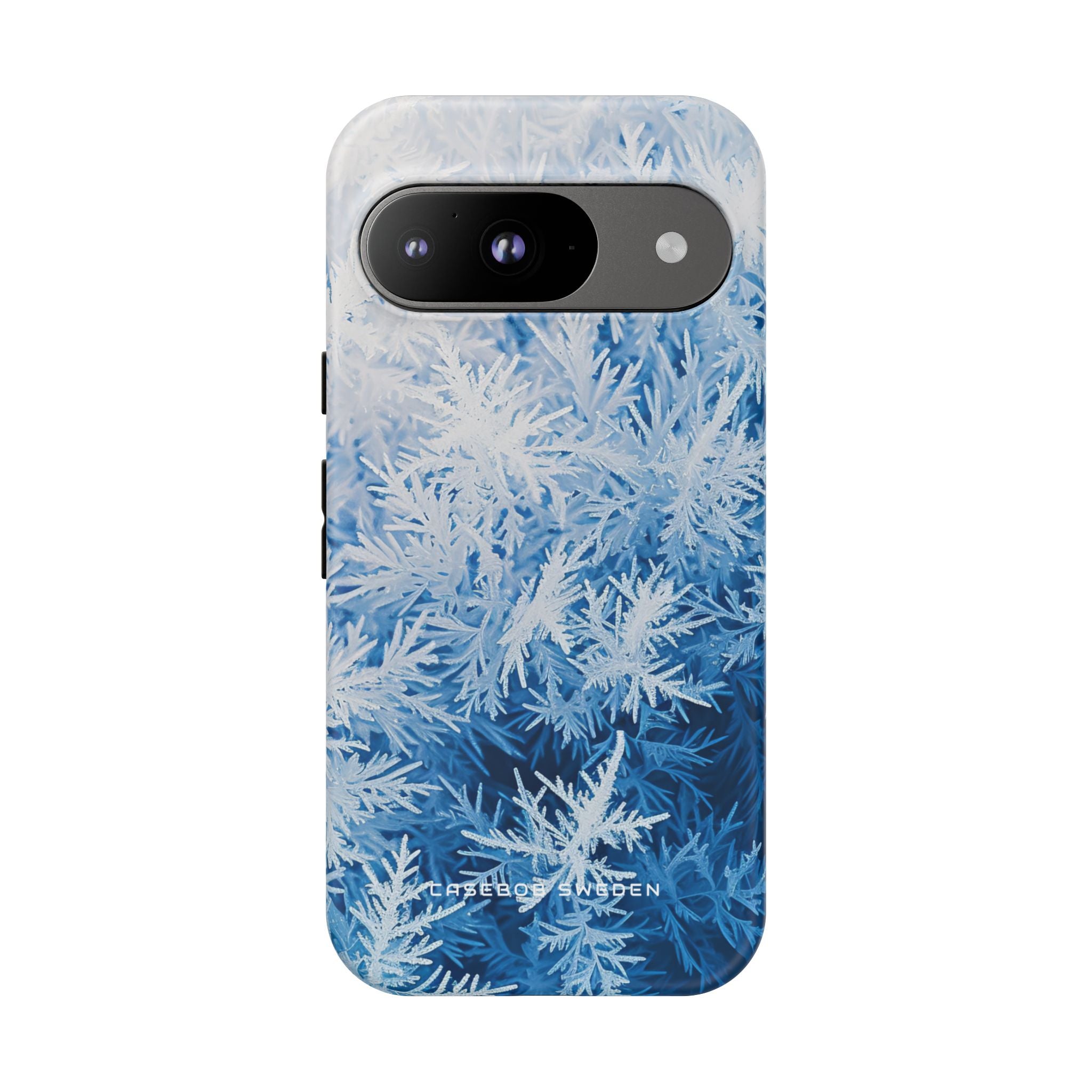 Icy Gradient Frost Crystals Google Pixel 9 - Tough Phone Case