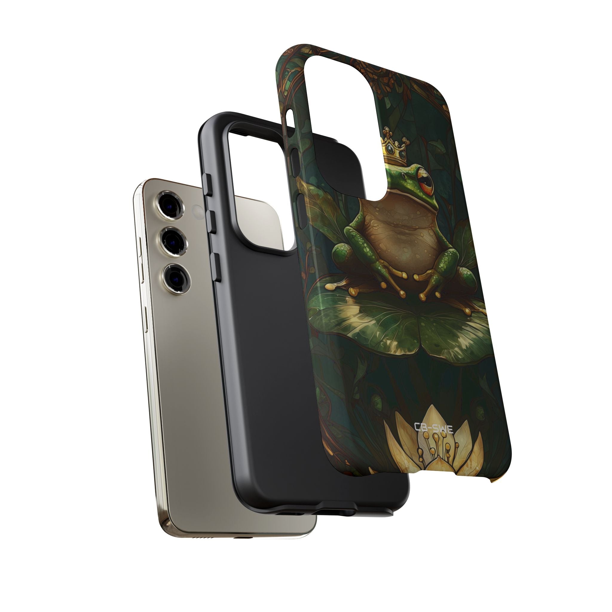 Crowned Frog Rests - Samsung Case