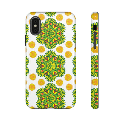 Lime Mandela - Protective Phone Case