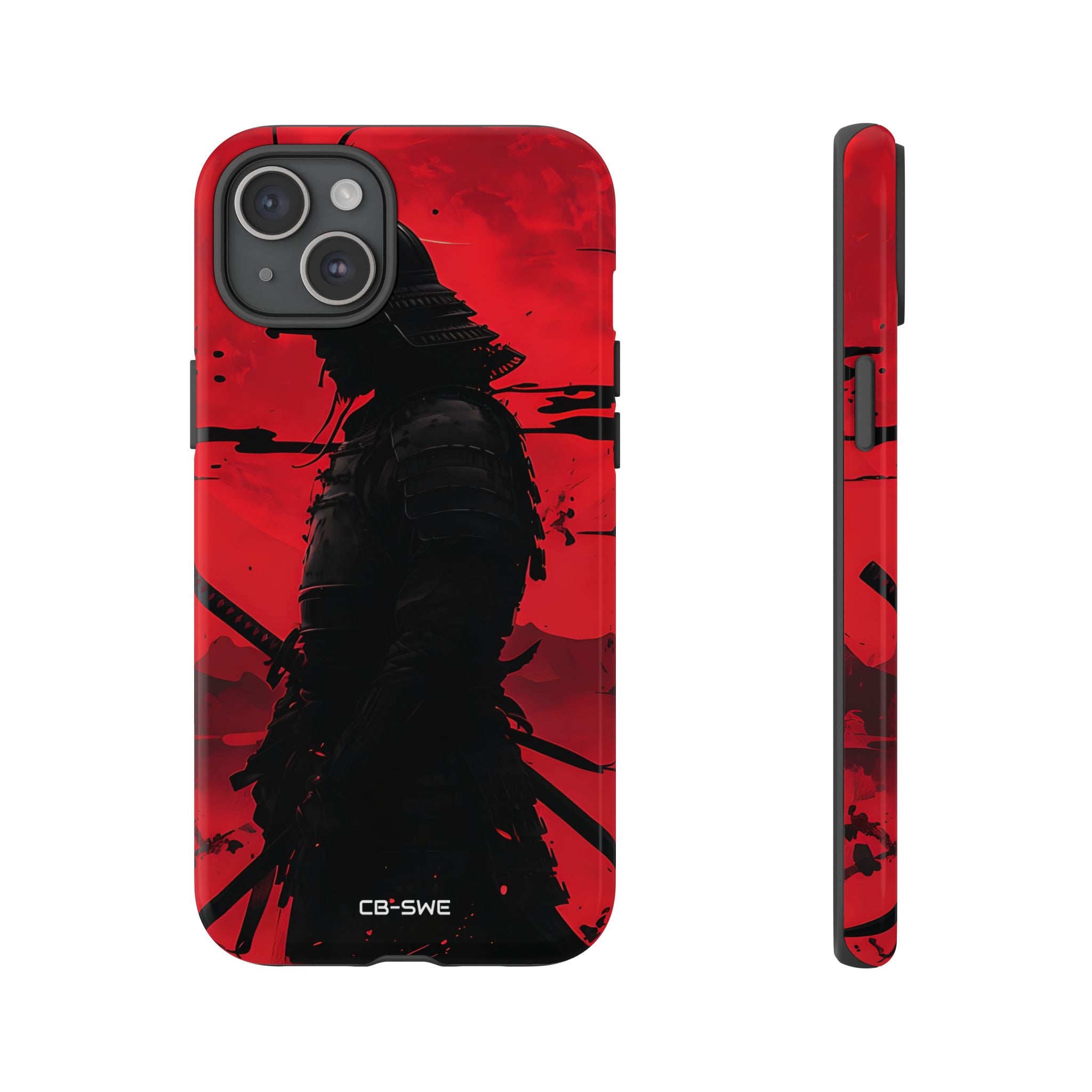 Red Samurai Shadow - iPhone Case