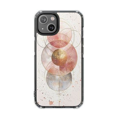 Circle Envelops Light iPhone Case - Impact