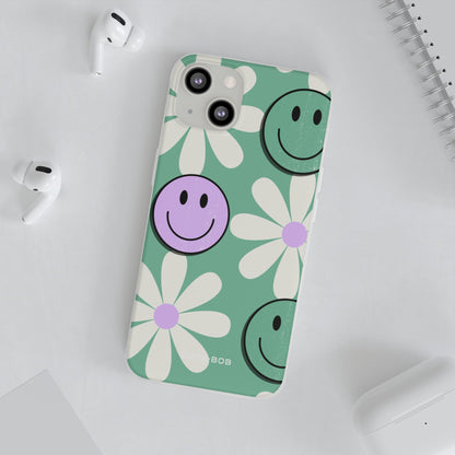 Smiley Daisy Glow iPhone 13 - Soft