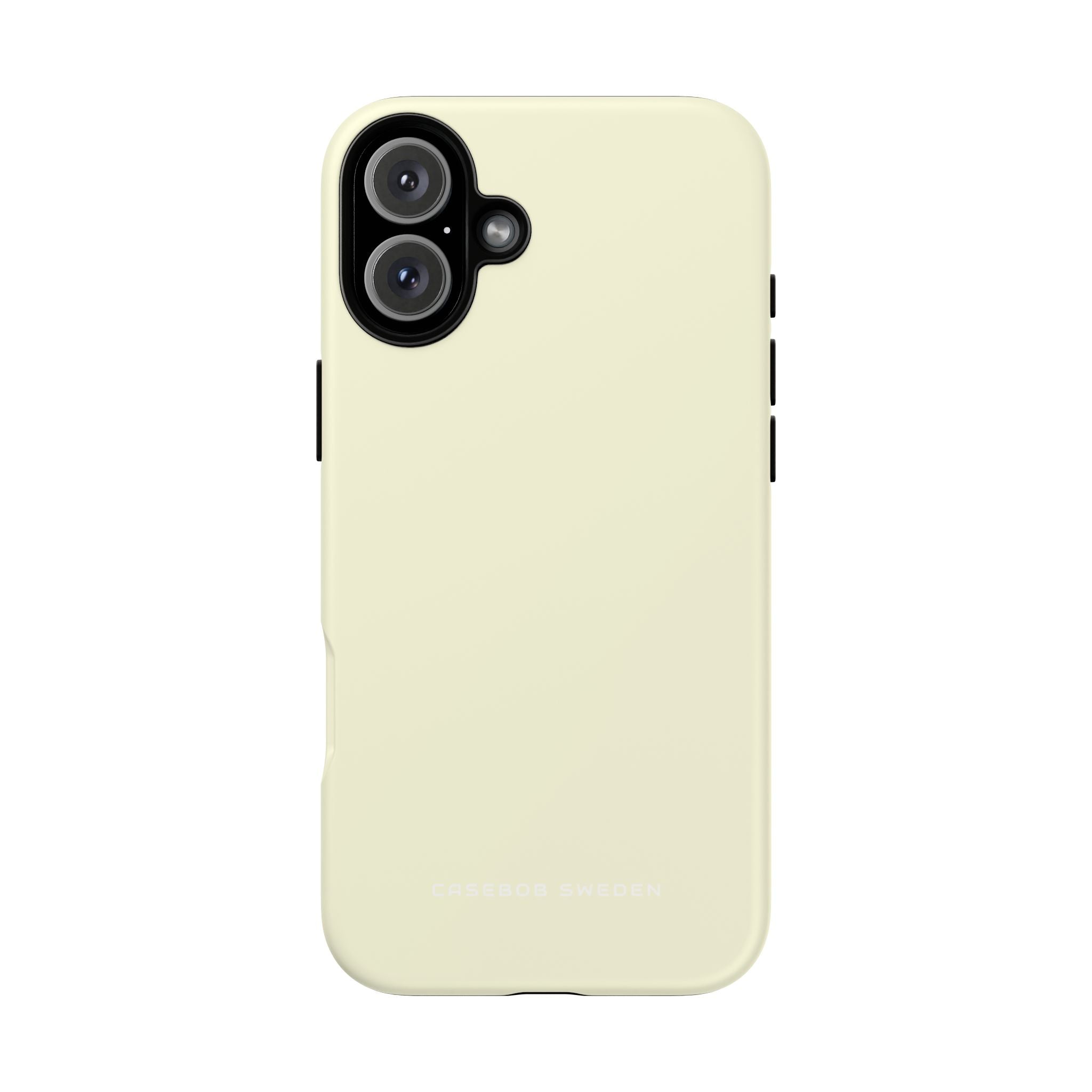 Light Yellow iPhone 16 - Tough Phone Case