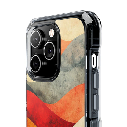 Cracked Wave Sunset iPhone 14 Pro Case - Impact