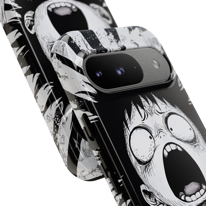 Screaming Stripes Google Pixel 9 Case - Tough