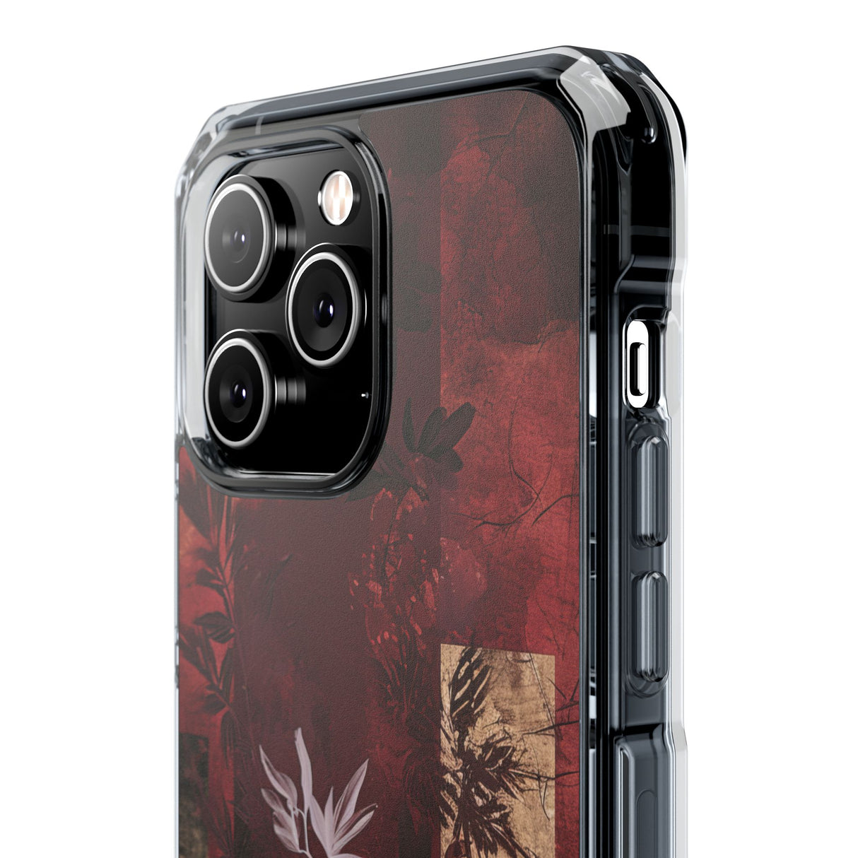 Marsala  Showcase | Phone Case for iPhone (Clear Impact Case - Magnetic)