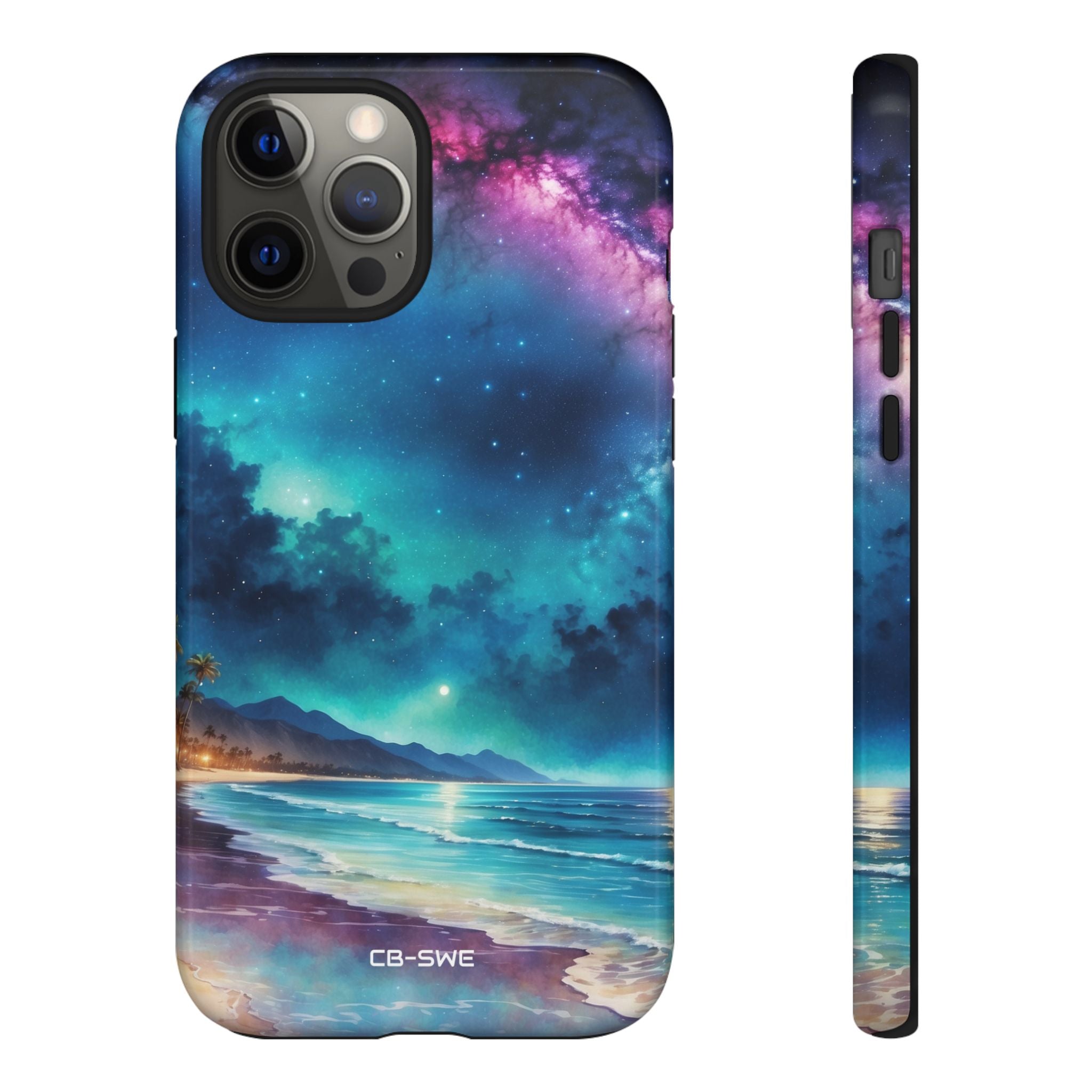 Waves Embrace Stars - iPhone Case