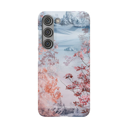 Floral Serenity Case - Slim Samsung S23 Phone Case