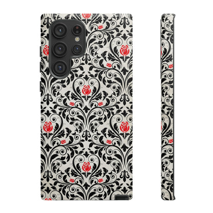 Centti Gothic Flower - Protective Phone Case