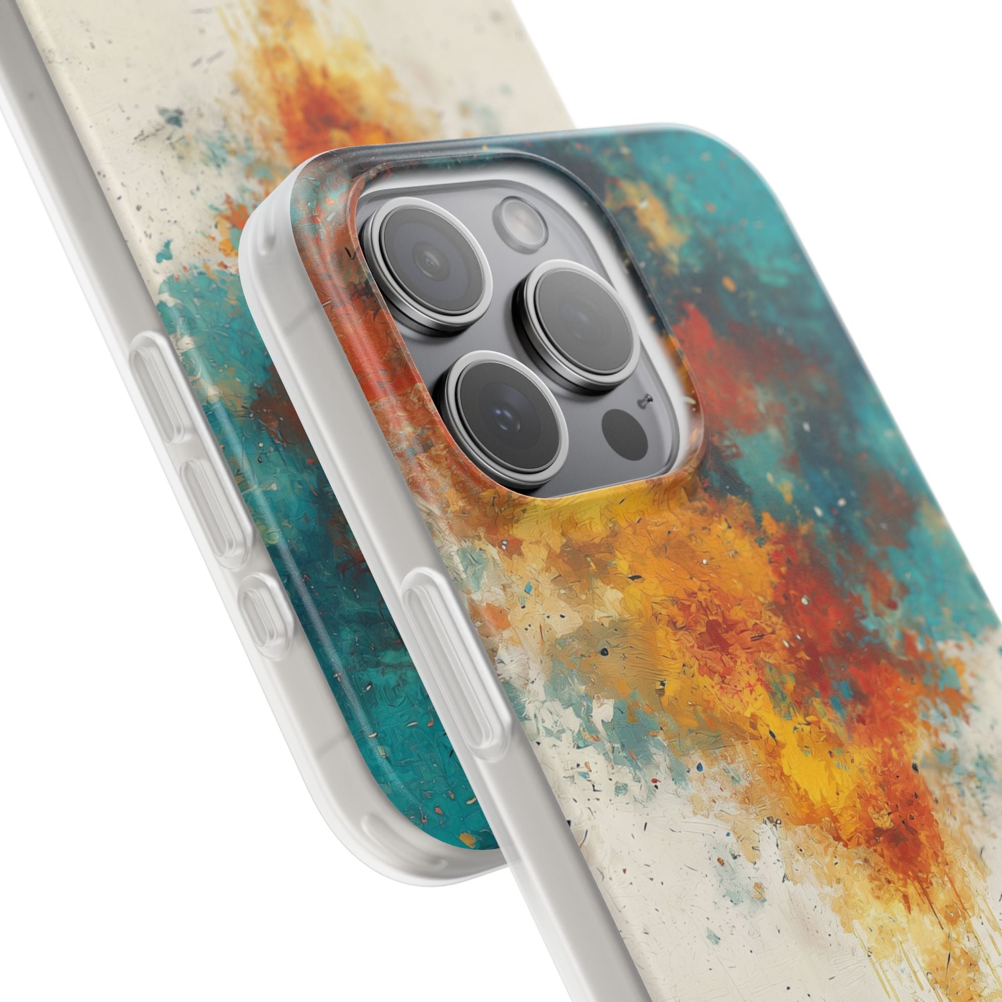 Meditative Glow iPhone 15 Pro Max Case - Soft