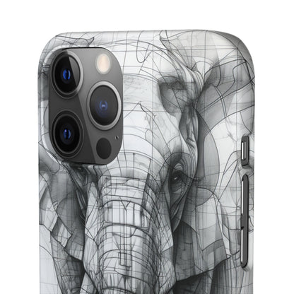 Technic Elephant | Slim Phone Case for iPhone