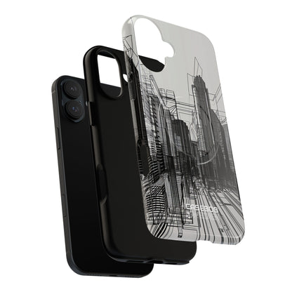 Urban Line Maze iPhone 16 - Tough+
