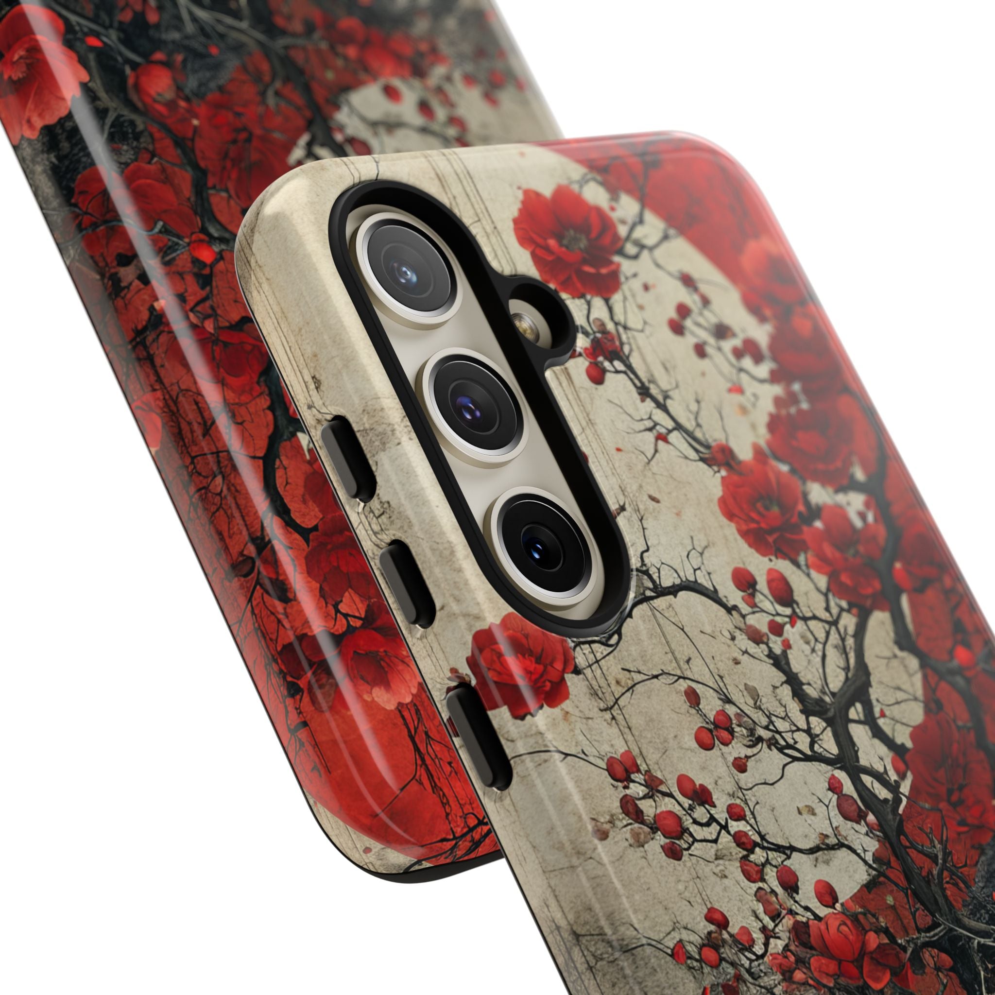 Zen Blossoms in Moonlight Samsung S24 - Tough Phone Case