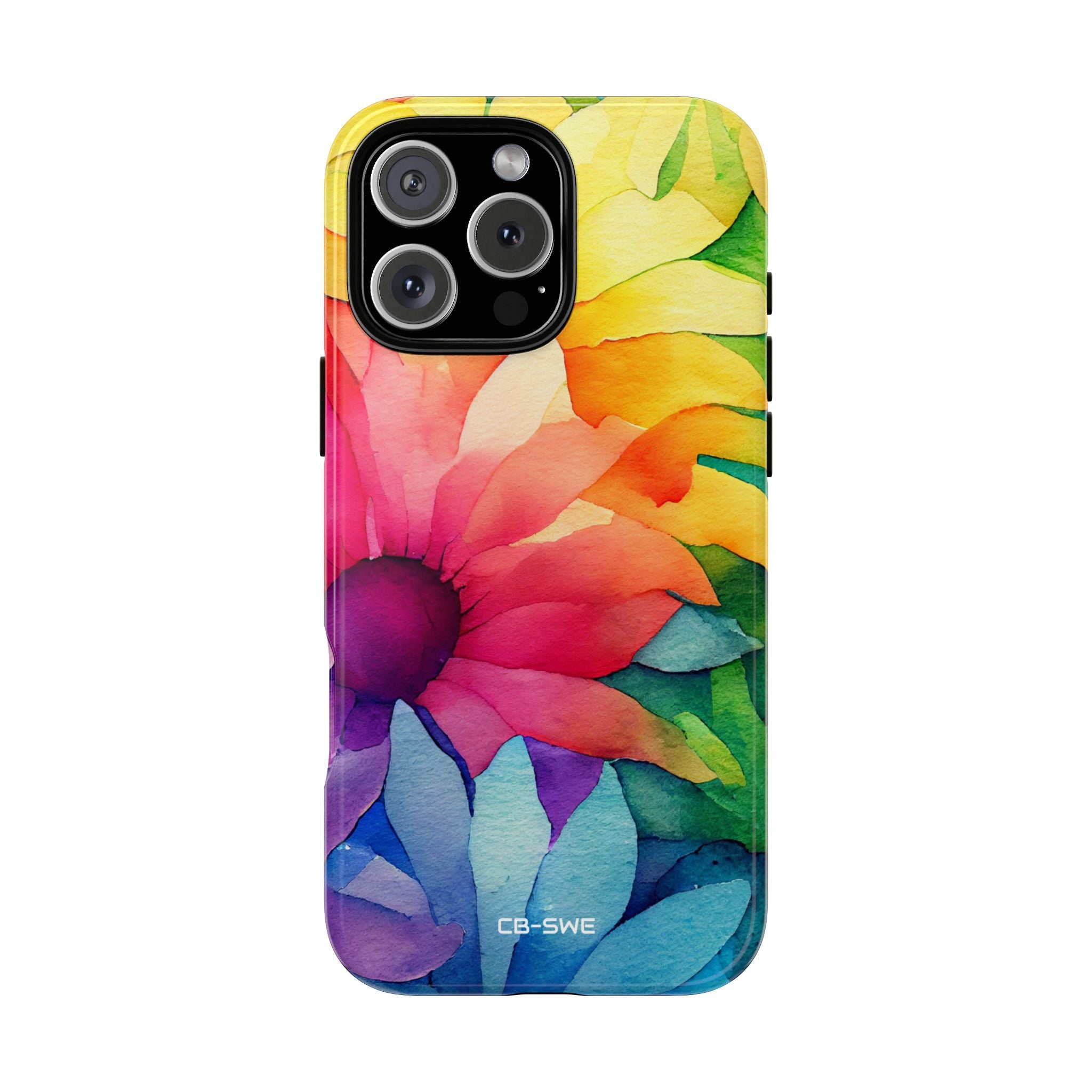 Vibrant Floral Symphony - iPhone Case