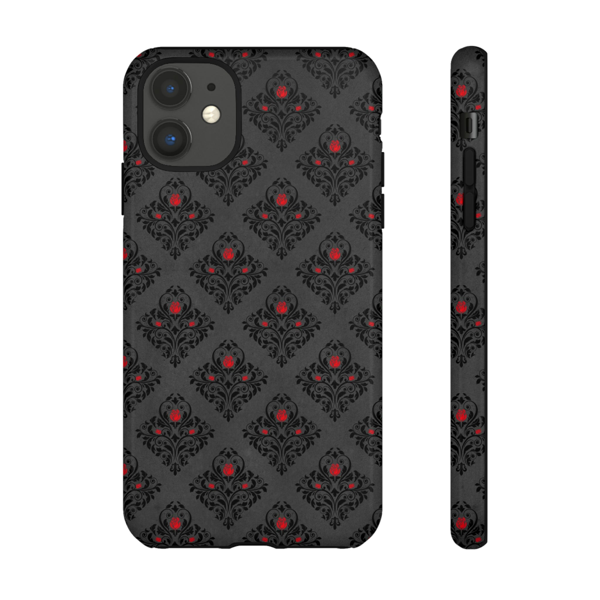 Pixrose Gothic Flower - Protective Phone Case