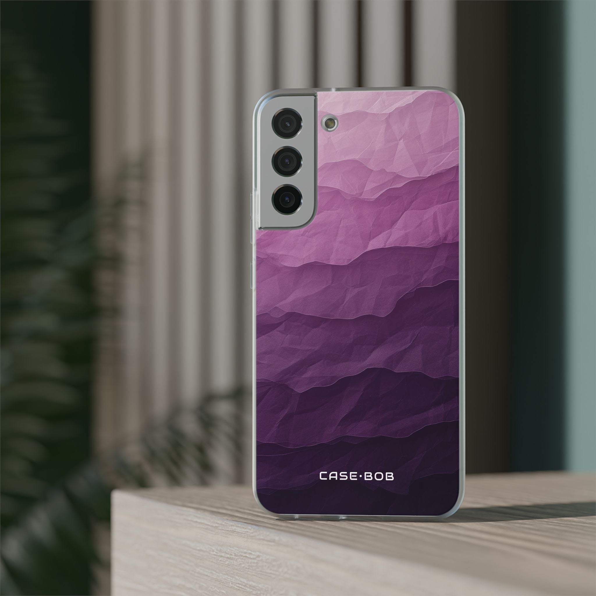 Purple Wave Layers Samsung S22 Plus Case - Soft