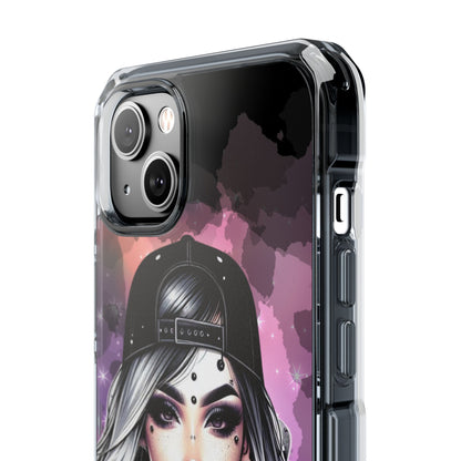 Silver Sip Nebula iPhone 14 Plus Case - Impact