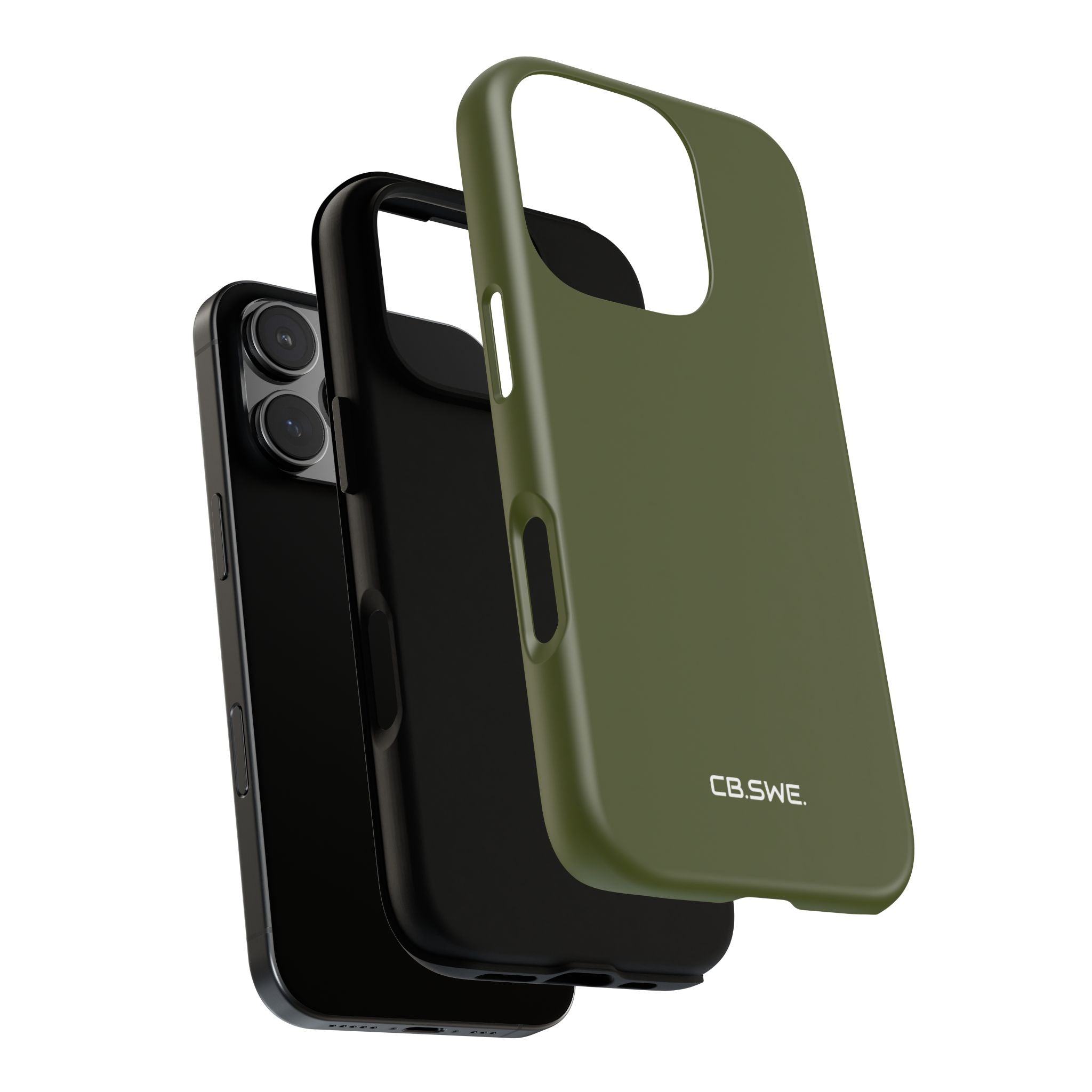 Armeegrüne iPhone-Hülle – Robust