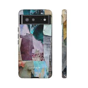 Textured Fabric Fusion - Protective Phone Case