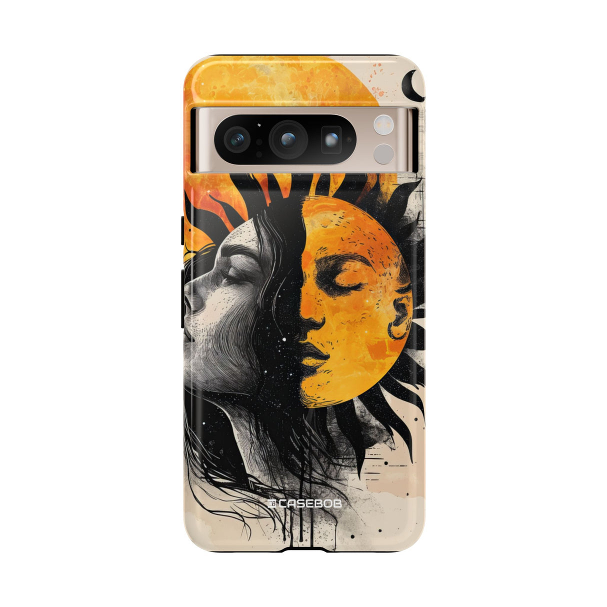 Sunlit Duality | Protective Phone Case for Google Pixel