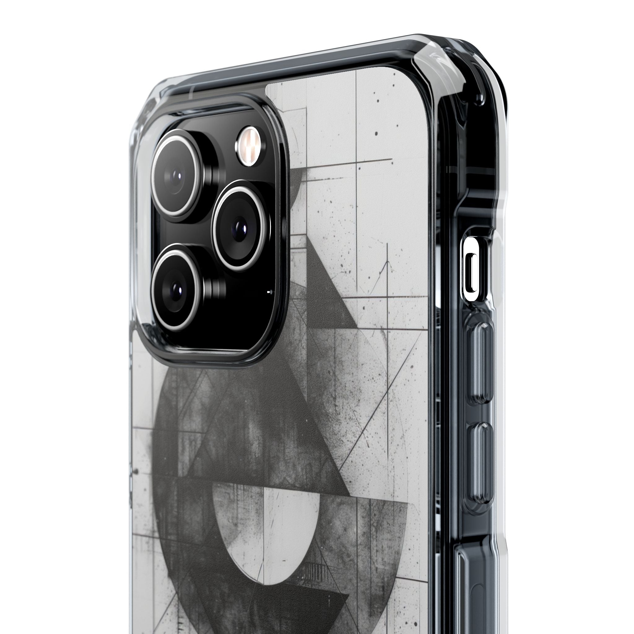 Monochrome Geometry - Phone Case for iPhone